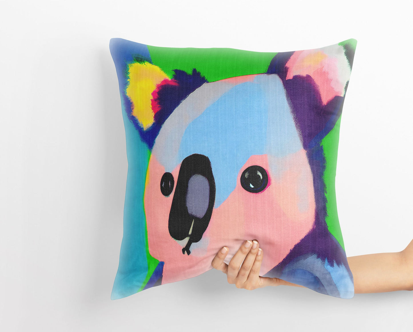 Australian Wildlife Australian Wildlife Koala Tapestry Pillows, Original Art Pillow, Home Decor Pillow, Indoor Pillow Cases