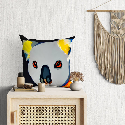 Australian Wildlife Australian Wildlife Koala Decorative Pillow, Abstract Throw Pillow, Art Pillow, Colorful Pillow Case, Modern Pillow