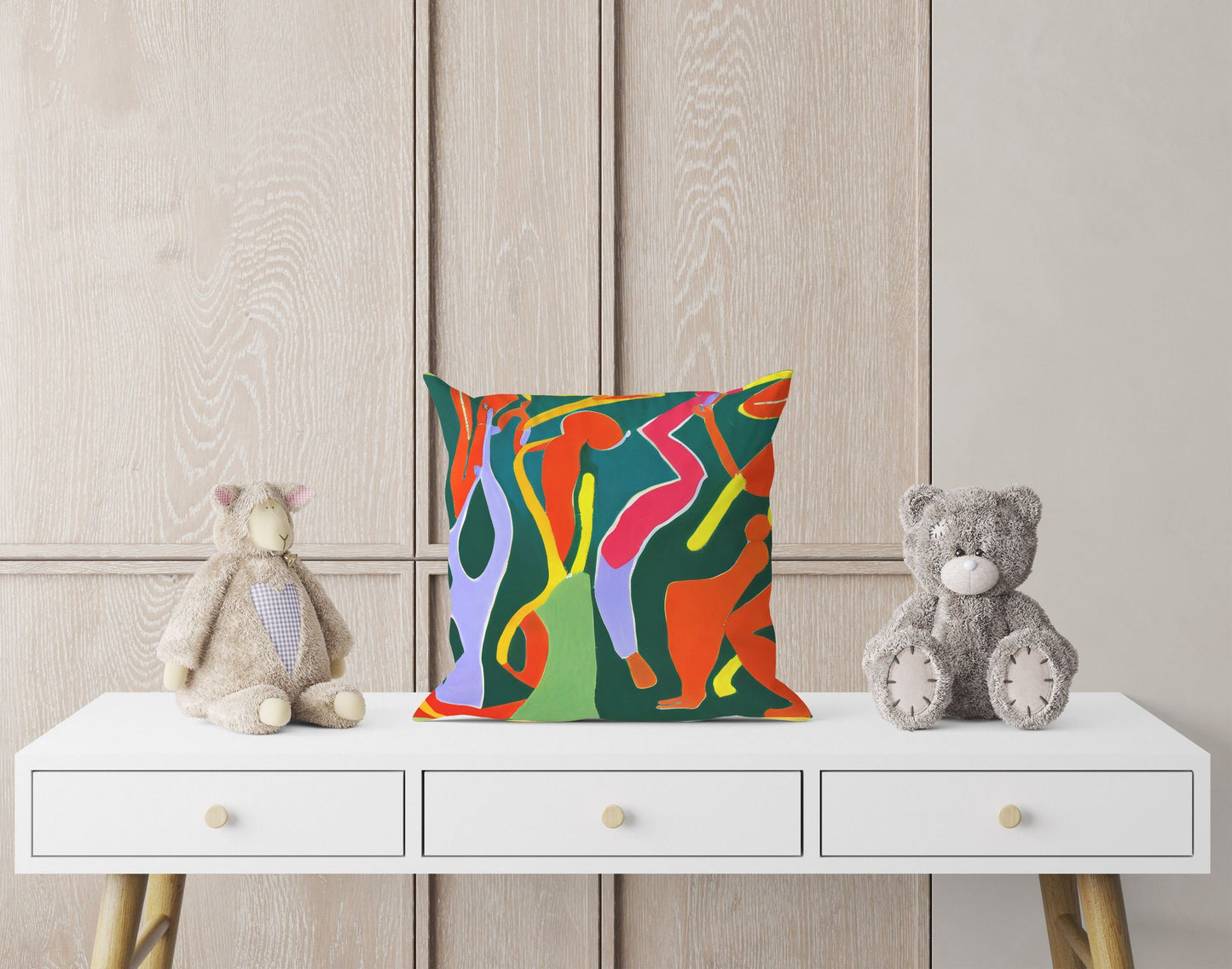 Abstract Throw Pillow, Abstract Pillow Case, Designer Pillow, Colorful Pillow Case, Large Pillow Cases, Home And Living