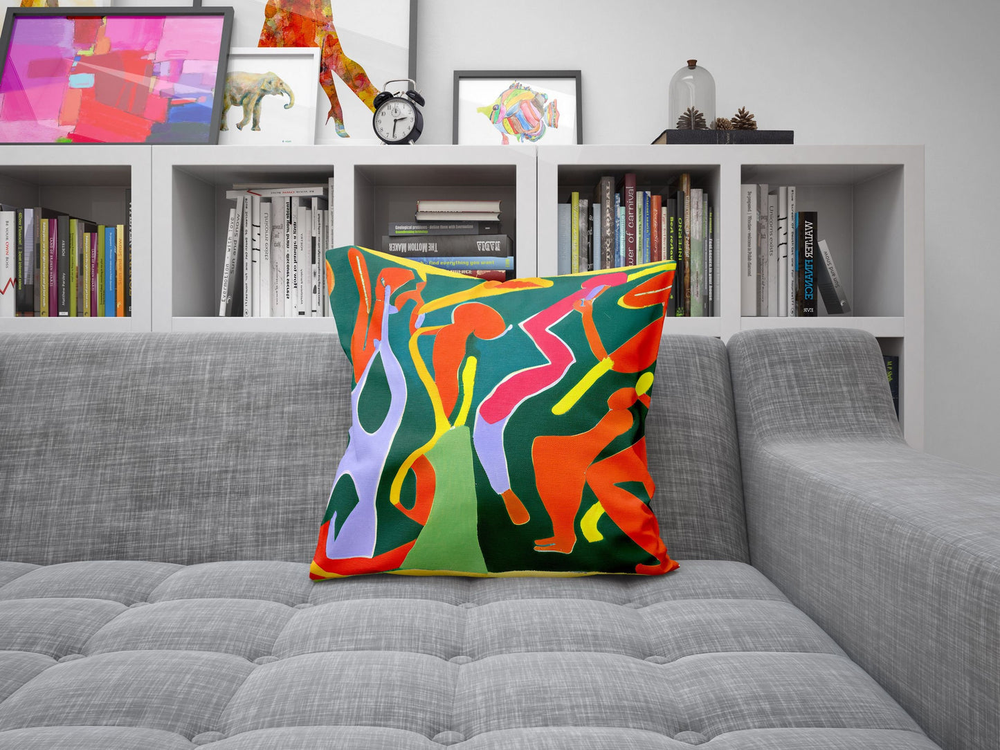 Abstract Throw Pillow, Abstract Pillow Case, Designer Pillow, Colorful Pillow Case, Large Pillow Cases, Home And Living