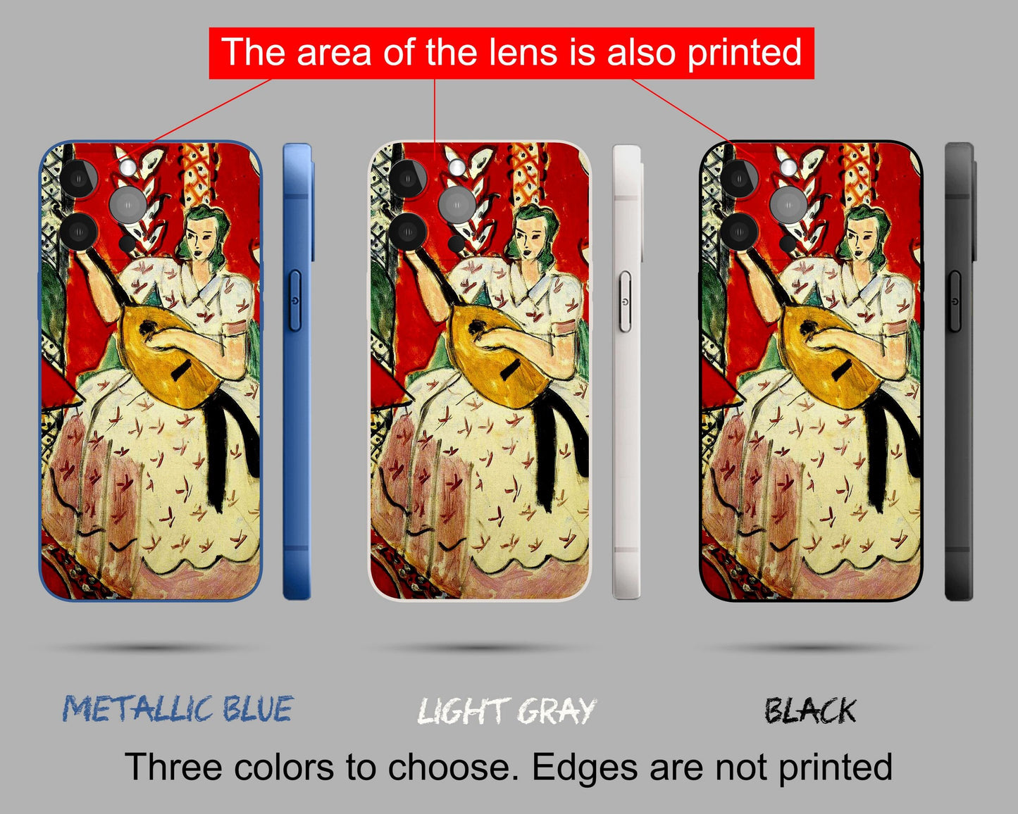 Henri Matisse Art Iphone 14 Pro Max Case, Iphone 13, Iphone X, Iphone 8 Plus Case Art, Aesthetic Phone Case, Birthday Gift, Silicone Case