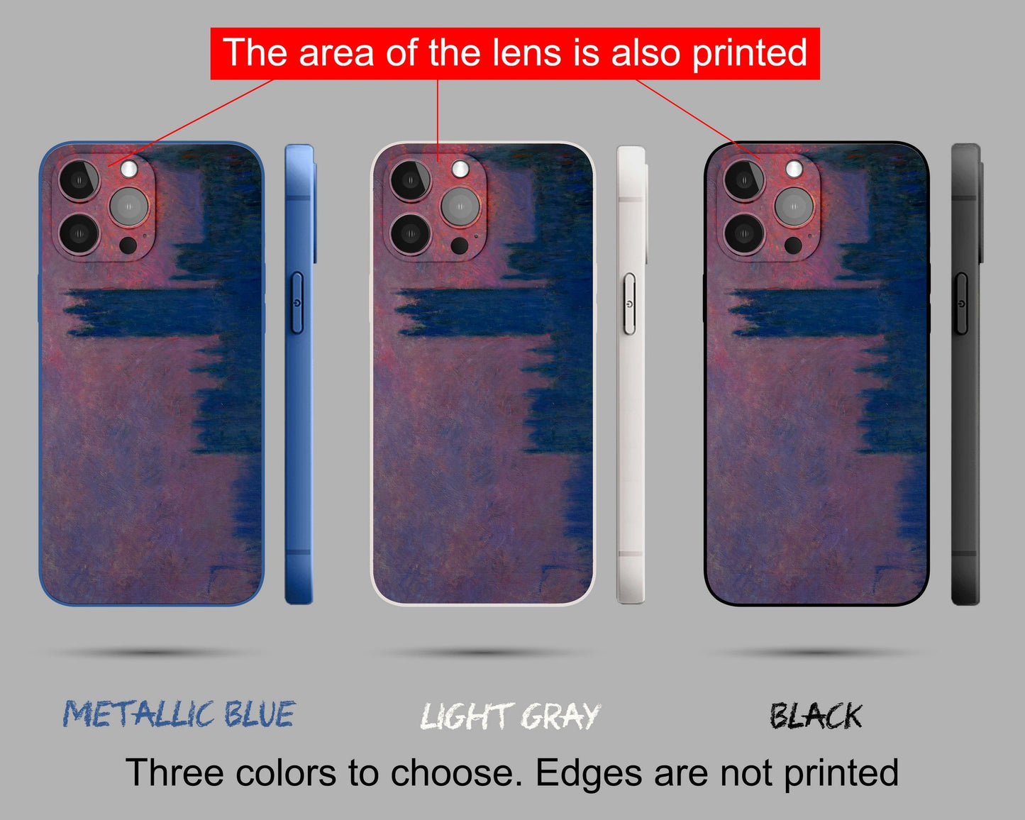 Claude Monet Houses Of Parliament Iphone 14 Plus Case, Apple iPhone Case, Iphone 14 Pro Max Case, Iphone Xs Case, Iphone 8 Plus Case Art