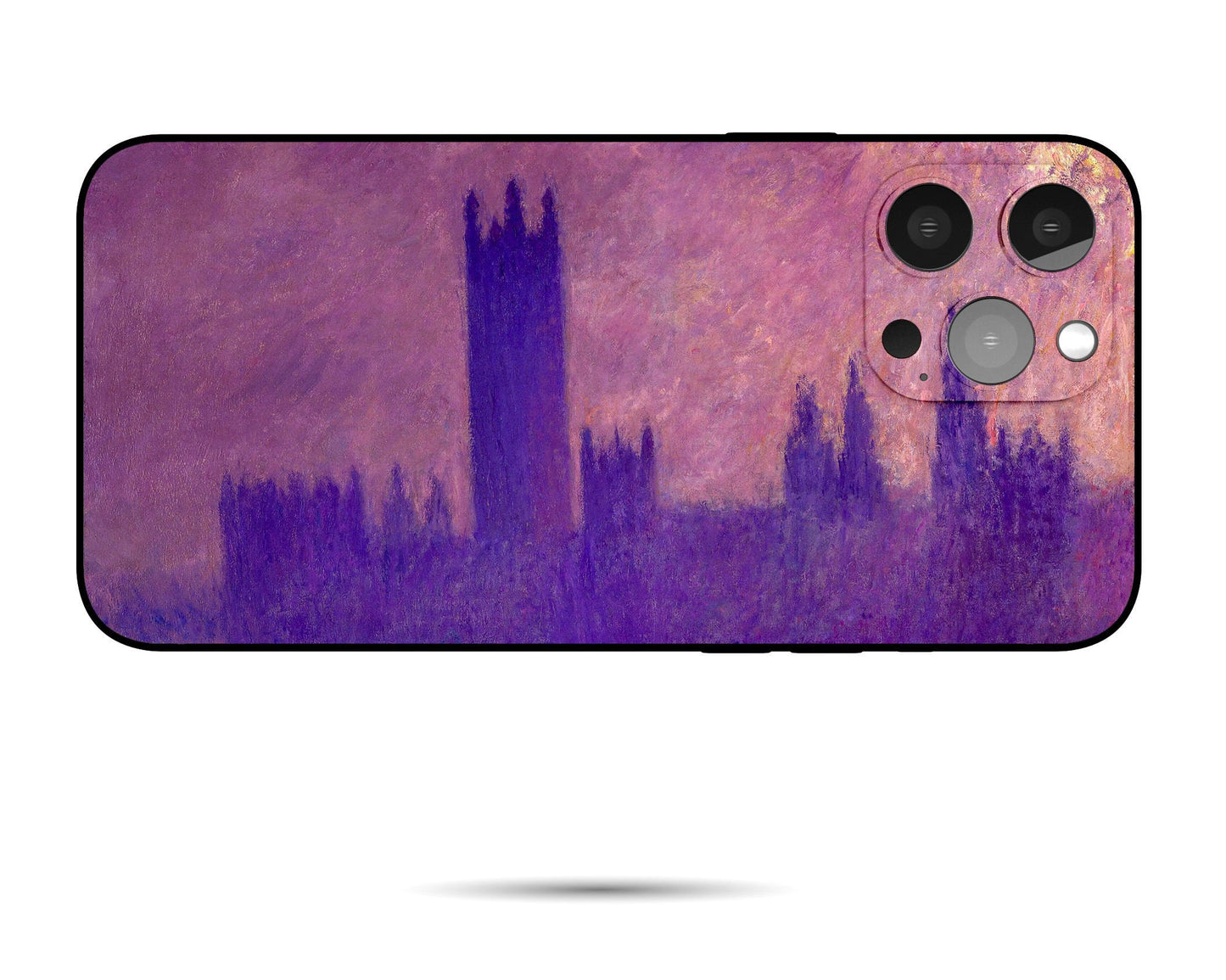 Claude Monet Houses Of Parliament Iphone 14 Plus Case, Apple iPhone Case, Iphone 14 Pro Max Case, Iphone Xs Case, Iphone 8 Plus Case Art