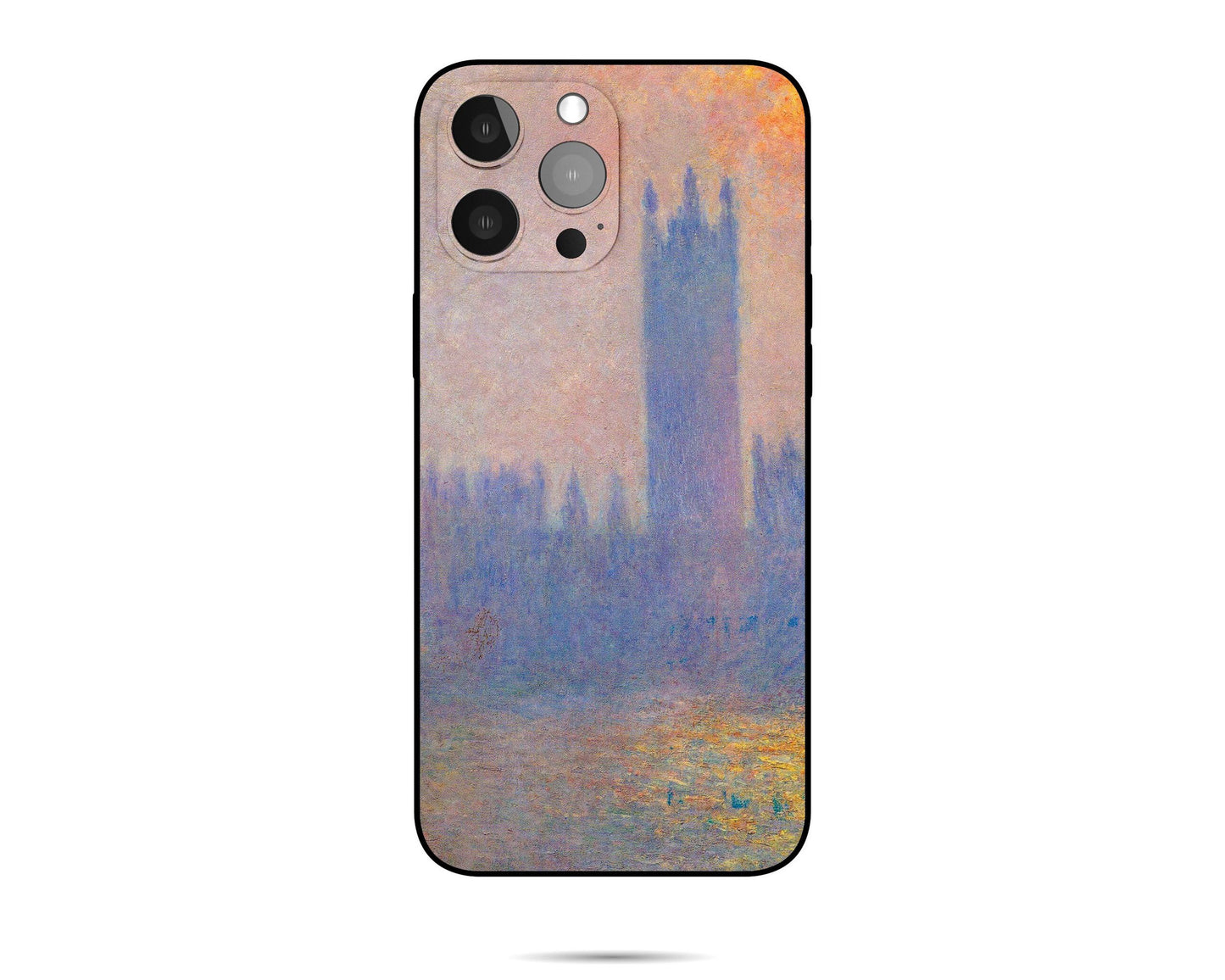 Claude Monet Houses Of Parliament Iphone 14 Plus Case, Apple iPhone Case, Iphone 14 Pro Max Case, Iphone Xs Case, Iphone 8 Plus Case Art