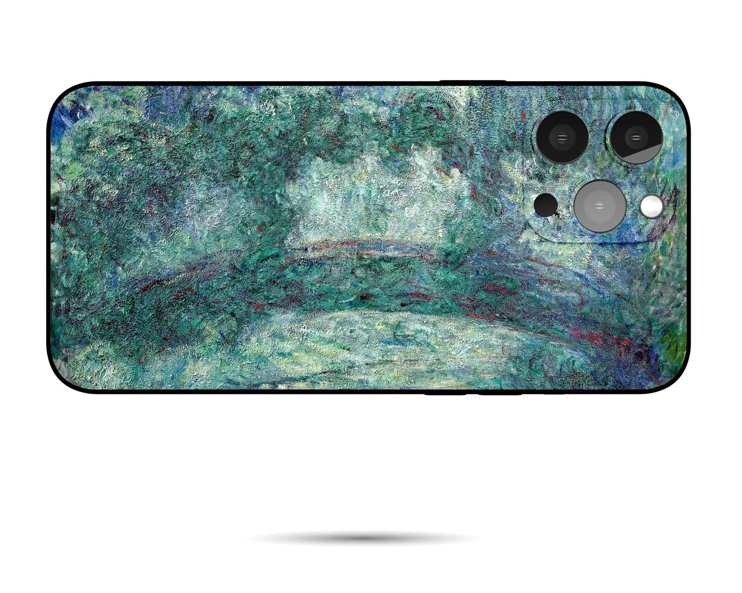 Claude Monet Japanese Bridge Iphone 14 Case, Iphone 12 Case, Iphone Se 2020, Iphone 8 Plus Case Art, Birthday Gift, Iphone Case Silicone