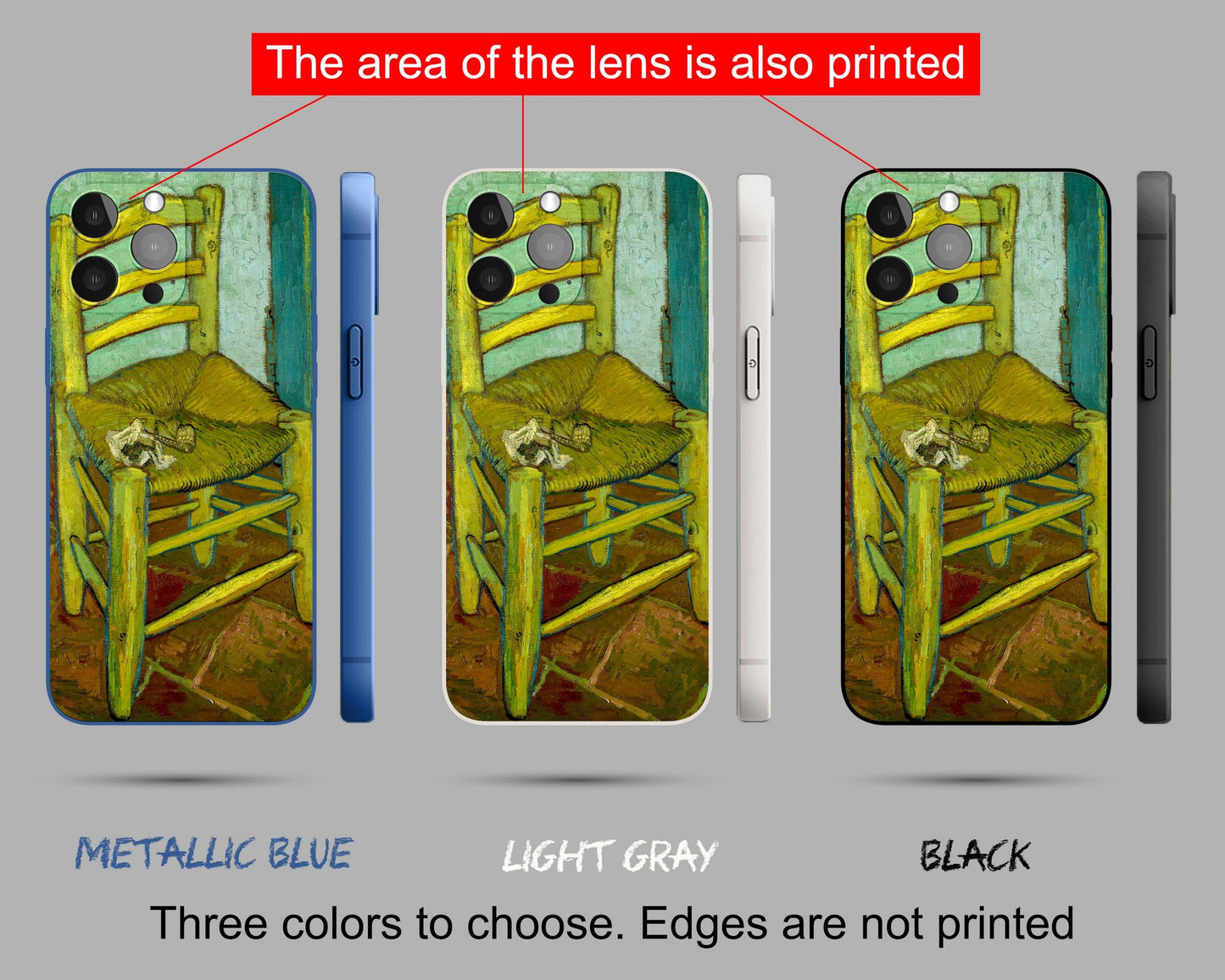 Vincent Van Gogh Emty Chair Iphone Case, Iphone 14 Plus Case, Iphone Se 2020, Iphone 8 Plus Case Art, Designer Iphone 8 Plus Case