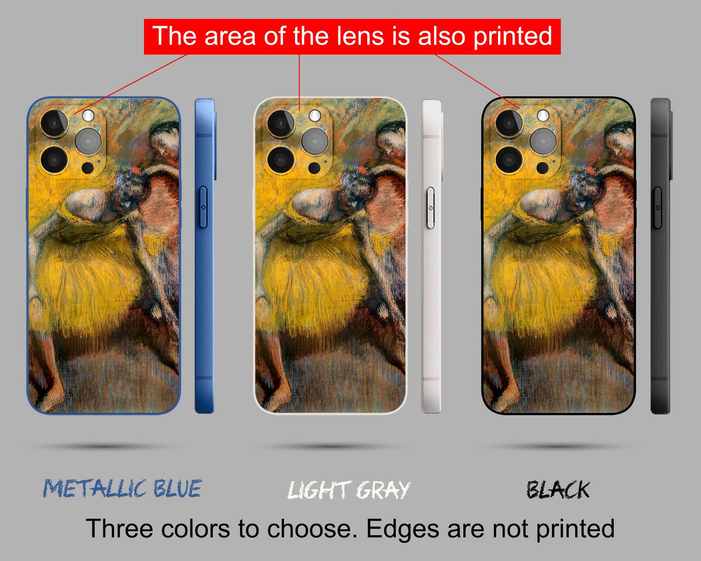 Edgar Degas Ballet Dancers Iphone Cover, Iphone 12, Iphone 7 Plus Case, Iphone 8 Plus Case Art, Vivid Colors, Designer Iphone Case