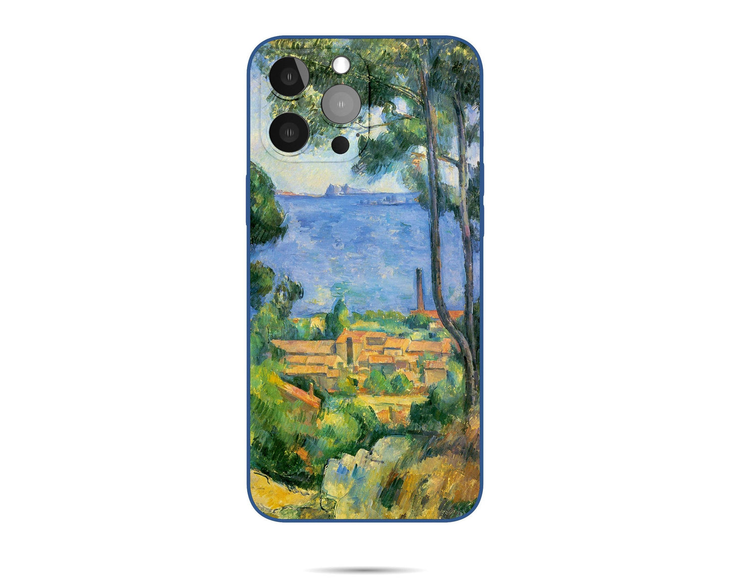 iPhone 14 Case Of Paul Cézanne Famous Landscape Painting Iphone 14 Pro Max Cover, Iphone 8 Plus Iphone Cases, Birthday Gift, Silicone Case