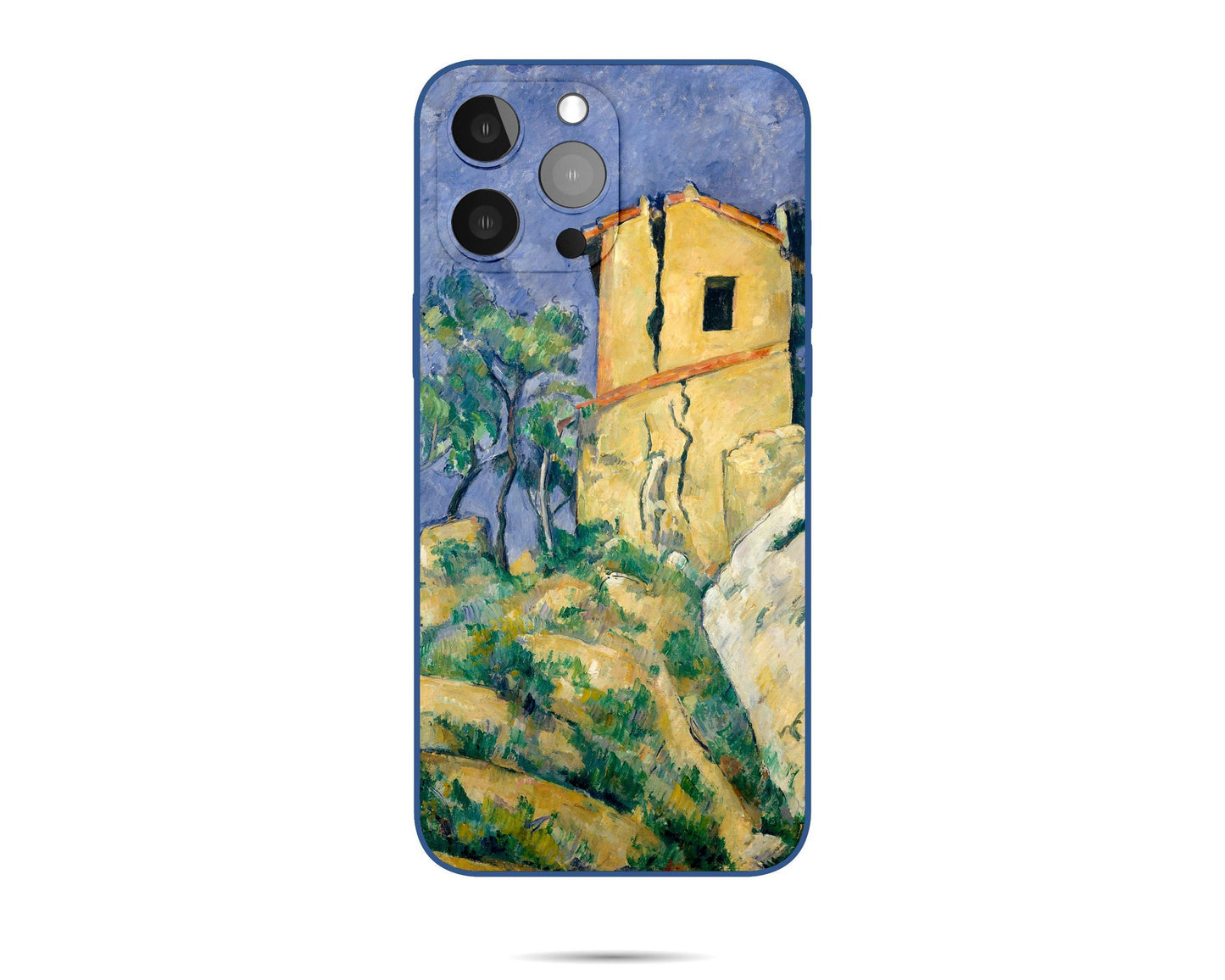Iphone 14 Case Of Paul Cézanne Famous Landscape Painting, Iphone 8Plus, Iphone 7 Plus Case, Designer Iphone Case, Birthday Gift, Silicone