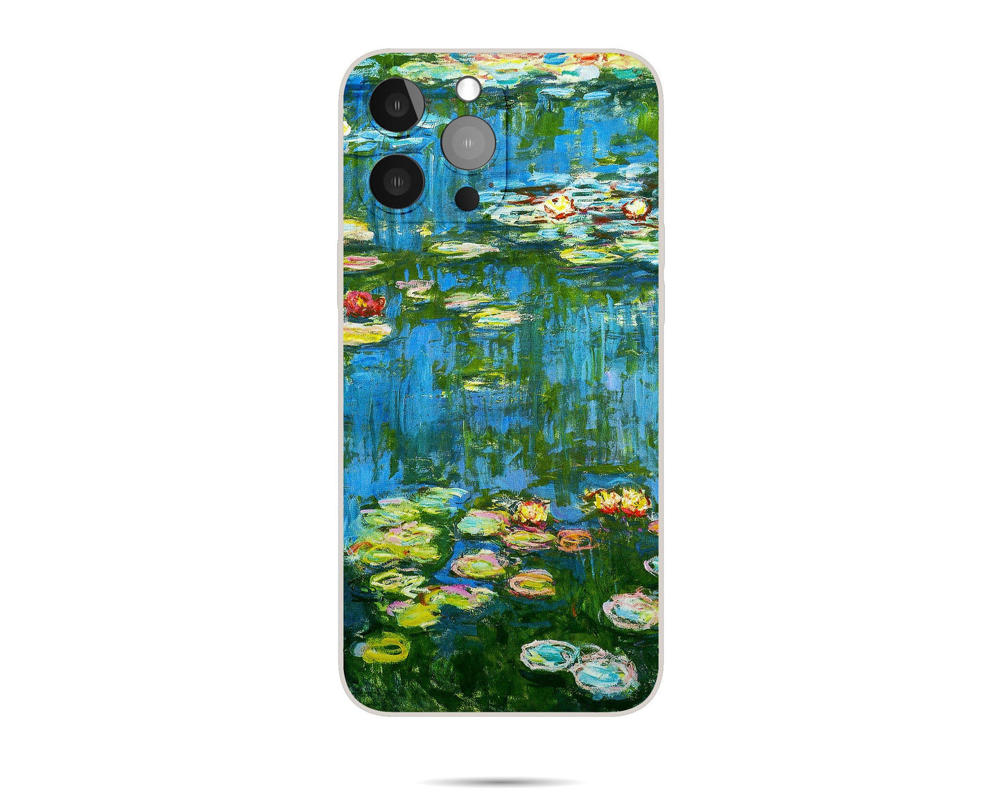 Claude Monet Famous Painting Water Lilies, Iphone Case, Iphone 13, Iphone Xs Max, Iphone 8 Plus Case Art, Vivid Colors, Aesthetic Iphone