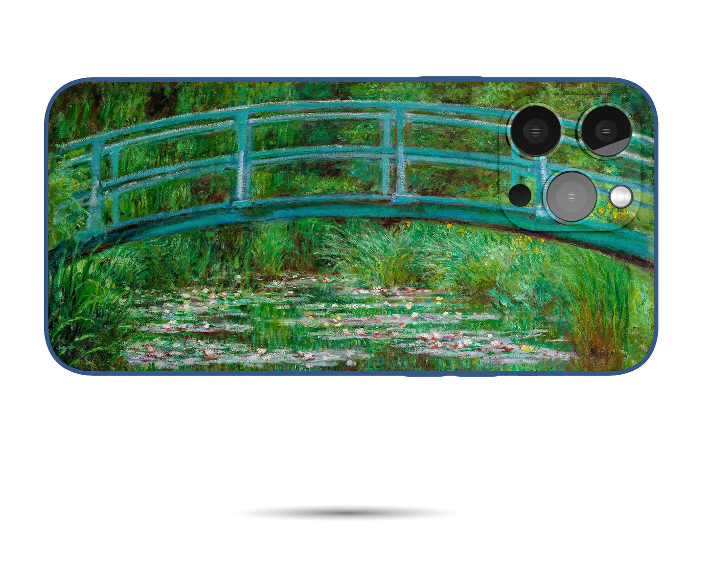 Claude Monet Japanese Bridge Over Waterlily Pond Iphone Cover, Iphone 13 Case, Iphone Se 2020, Iphone Protective Case, Iphone Case Matte