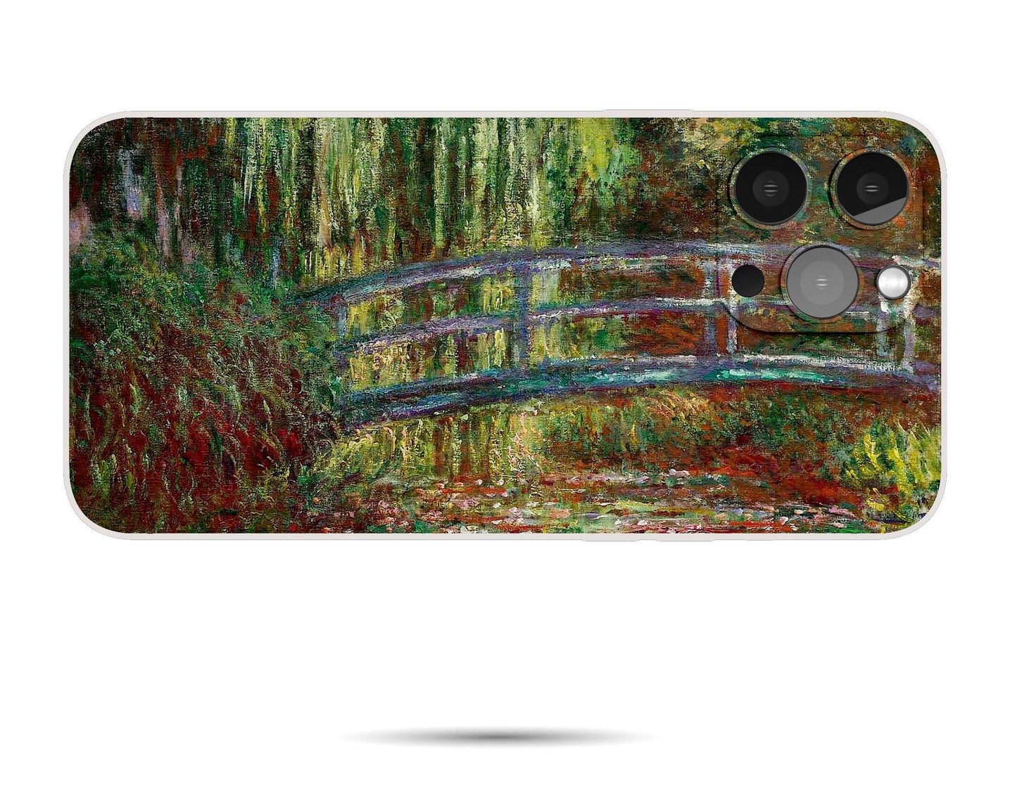 Claude Monet The Water-Lily Pond Iphone Cover, 11 Pro Case, Iphone 7, Iphone 8 Plus Case Art, Iphone Protective Case, Iphone Case Silicone
