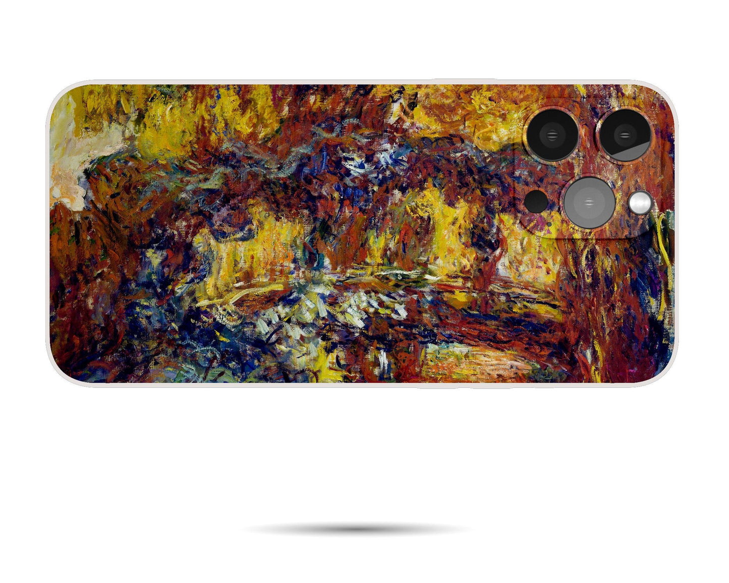 Claude Monet The Japanese Bridge Iphone Case, Iphone 8 Plus Case, Designer Iphone 8 Plus Case, Iphone Case Protective, Iphone Case Silicone