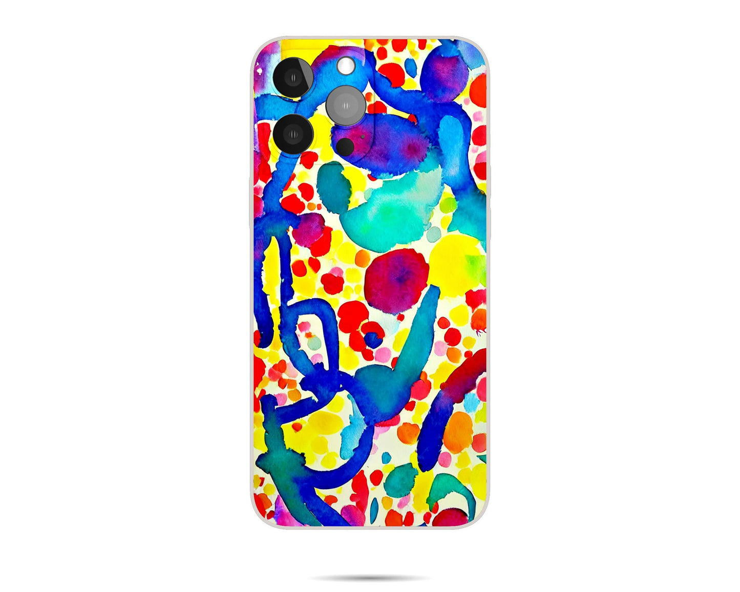 George Miller Original Art Abstract Watercolor Iphone Cover, Iphone Xr, Iphone 8 Plus Case Art, Iphone Protective Case, Silicone Case