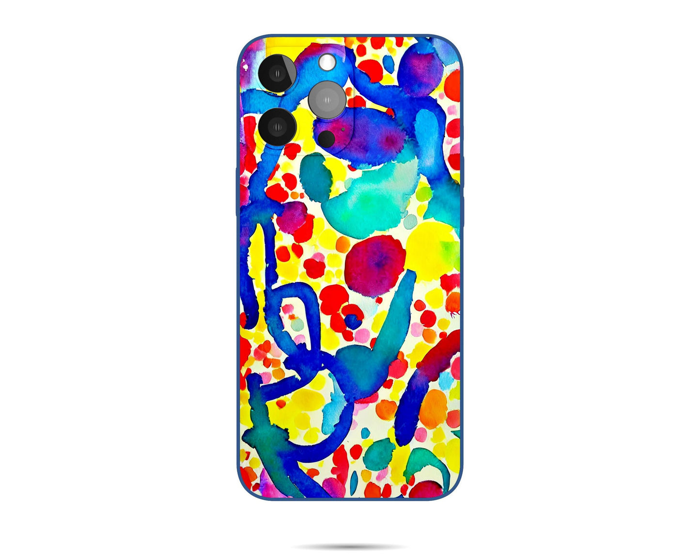 George Miller Original Art Abstract Watercolor Iphone Cover, Iphone Xr, Iphone 8 Plus Case Art, Iphone Protective Case, Silicone Case