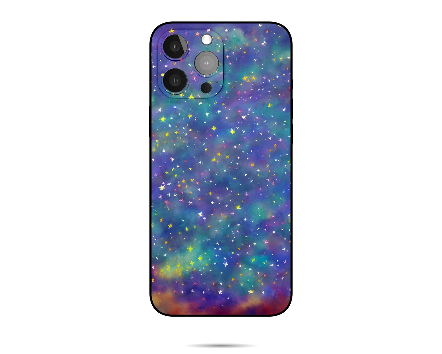 George Miller Original Watercolor Starry Night Iphone Case, Iphone 12 Pro Max, Iphone 7 Case, Iphone 8 Plus Case Art, Iphone Case Silicone