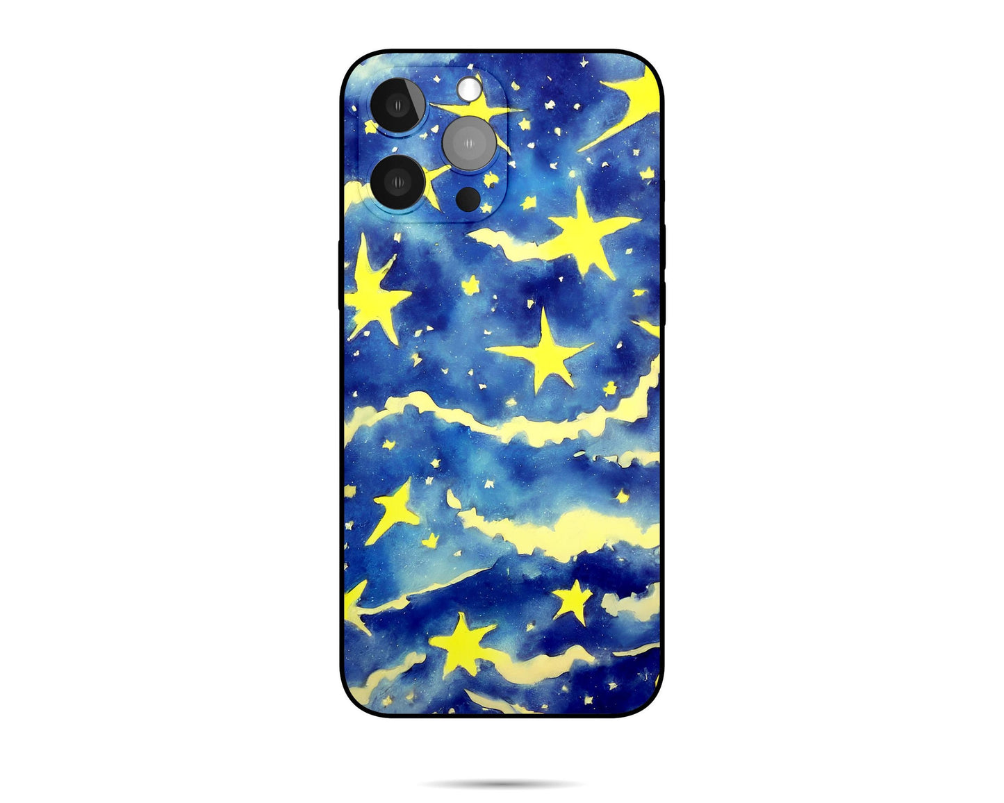 George Miller Original Watercolor Starry Night Iphone Cover, Iphone 14 Pro Case, Iphone Xmax, Iphone 8 Plus Case, Aesthetic Phone Case