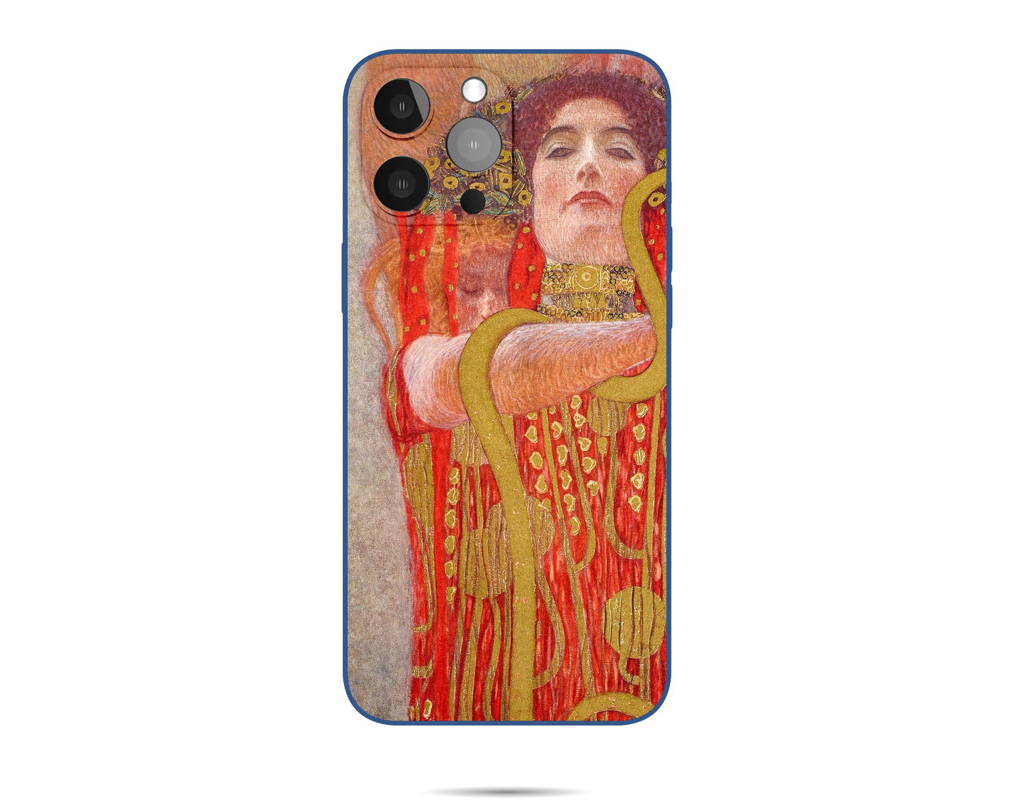 Iphone Case Of Gustav Klimt Painting Hygieia Iphone Case, Iphone 14 Plus Case, Aesthetic Iphone, Birthday Gift, Iphone Case Silicone