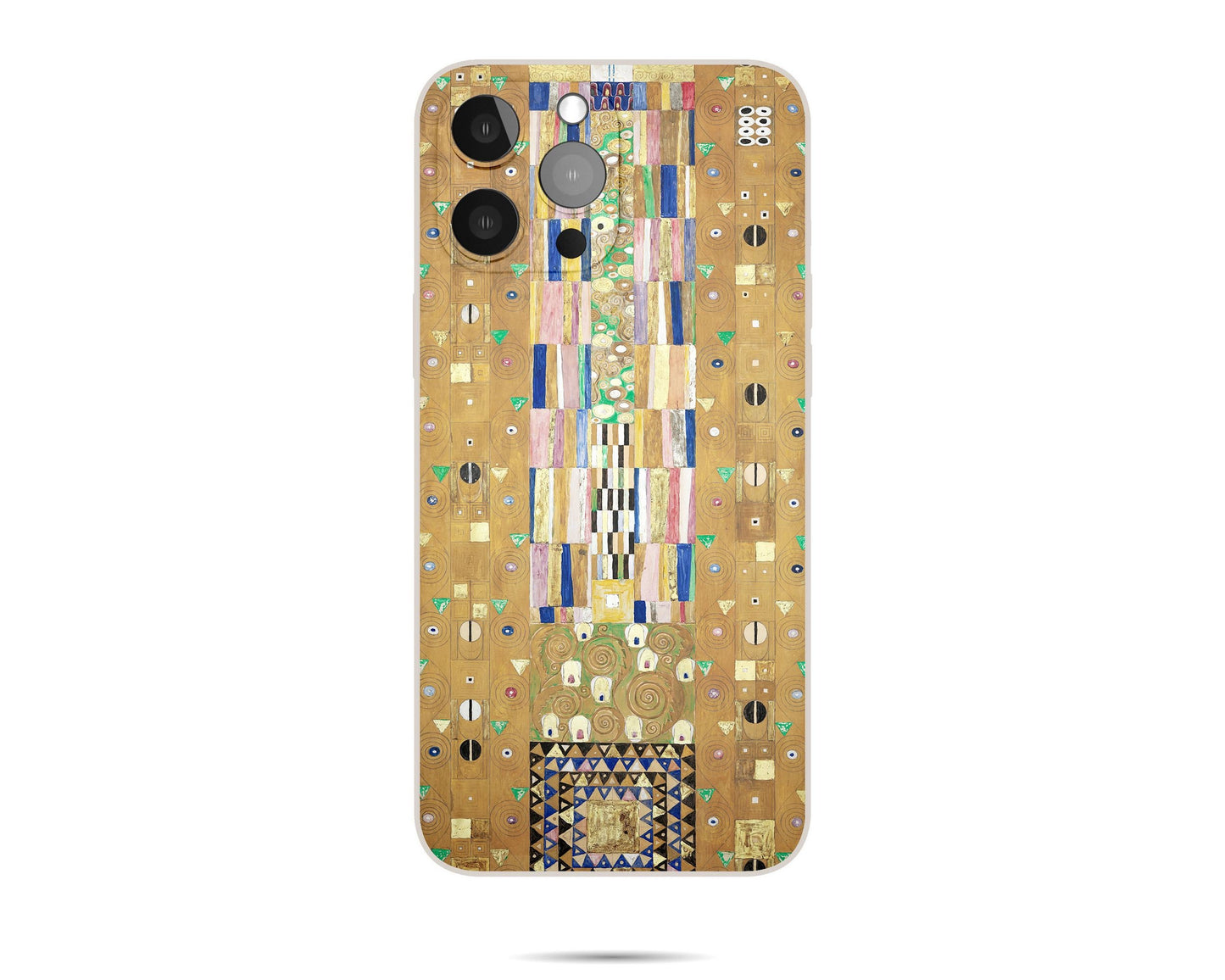 Iphone Case Of Gustav Klimt Abstract Painting Knight Iphone Cover, Iphone 12 Mini Case, Iphone Xs Max Case, Birthday Gift, Iphone Case Matte