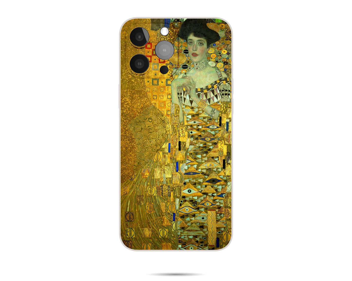 Iphone 14 Pro Case Of Gustav Klimt Painting Portrait Of Adele Bloch-Bauer I Iphone Case, Iphone 14 Pro Max Case, Iphone X Case, Art Nouveau
