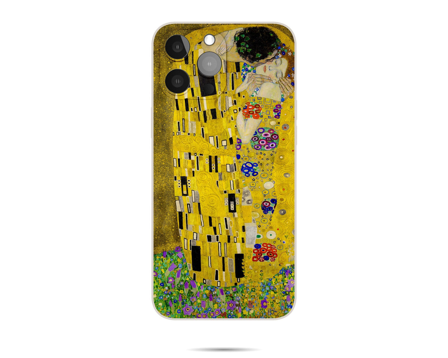 Iphone 14 Case Of Gustav Klimt Painting The Kiss, Iphone 8 Case, Iphone Se 2020, Art Nouveau, Vivid Colors, Designer Iphone 8 Plus Case