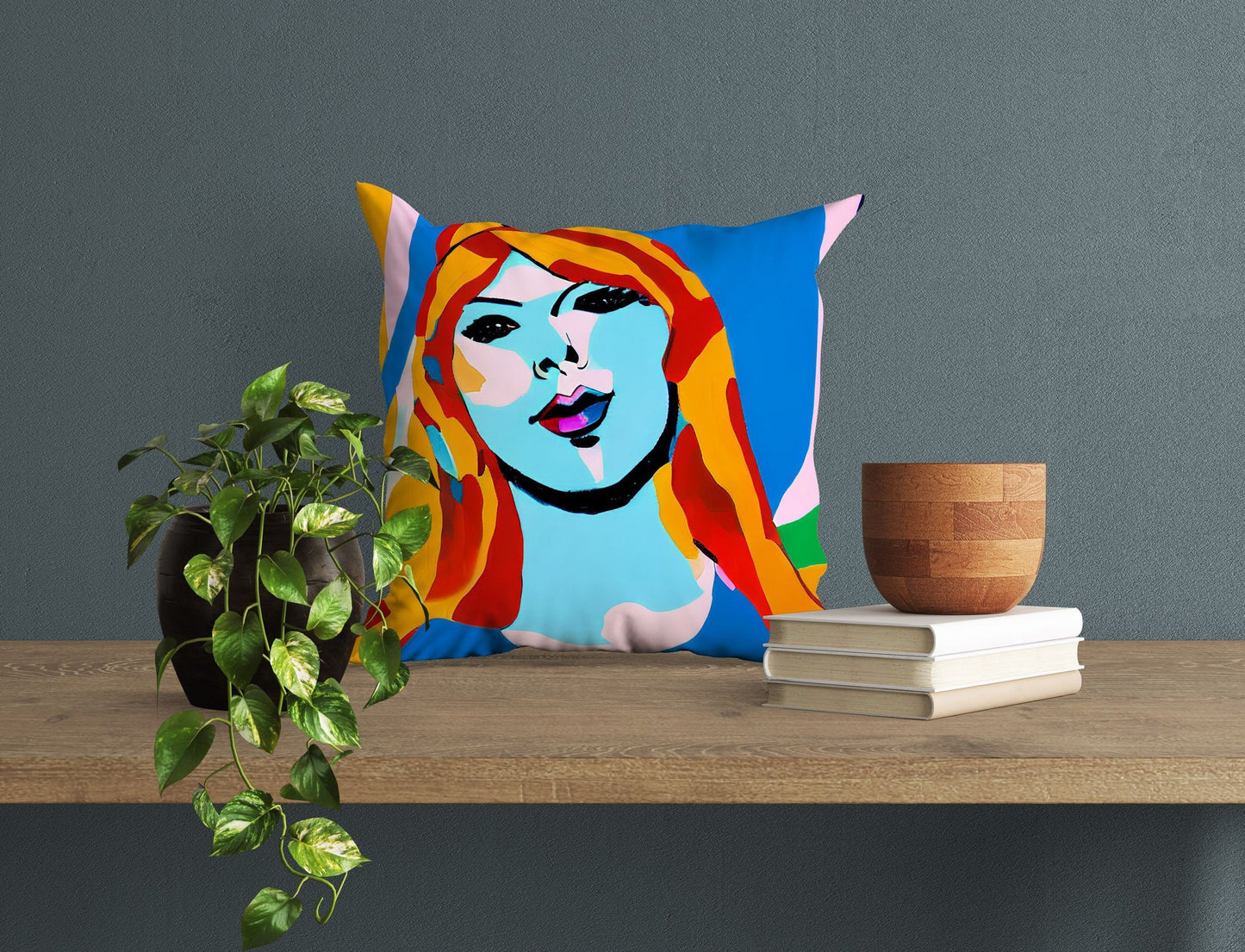 Taylor Swift Tapestry Pillows, Abstract Throw Pillow Cover, Artist Pillow, Colorful Pillow Case, Large Pillow Cases, Holiday Gift