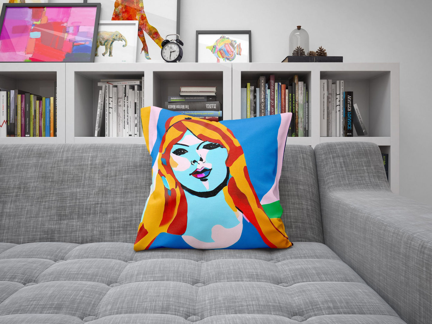 Taylor Swift Tapestry Pillows, Abstract Throw Pillow Cover, Artist Pillow, Colorful Pillow Case, Large Pillow Cases, Holiday Gift