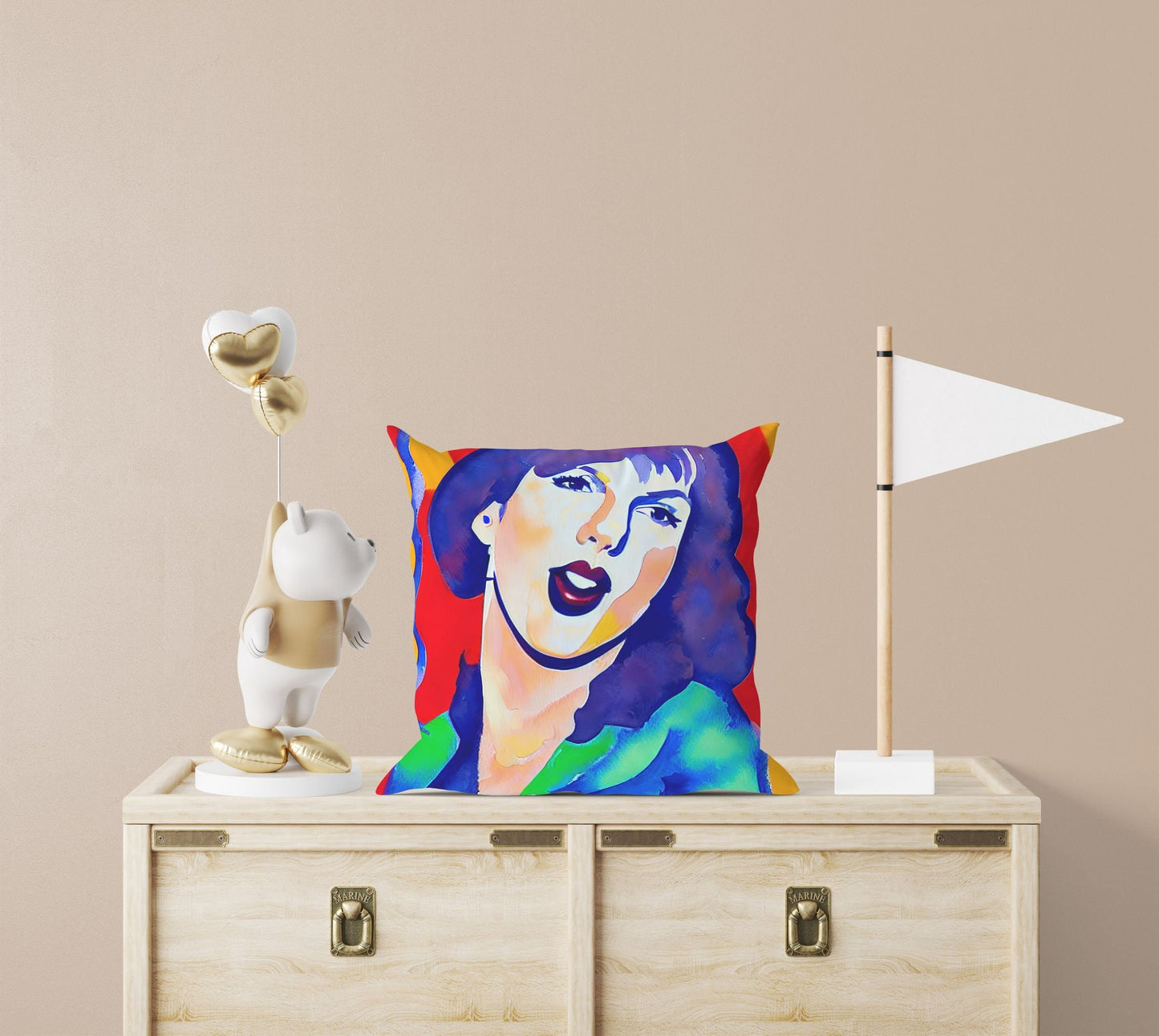 Taylor Swift Throw Pillow Cover, Abstract Pillow, Soft Pillow Cases, Colorful Pillow Case, Fashion, Housewarming Gift, Abstract Decor