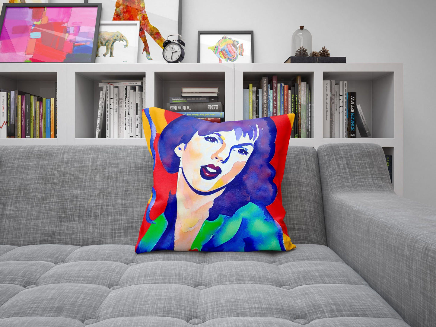 Taylor Swift Throw Pillow Cover, Abstract Pillow, Soft Pillow Cases, Colorful Pillow Case, Fashion, Housewarming Gift, Abstract Decor