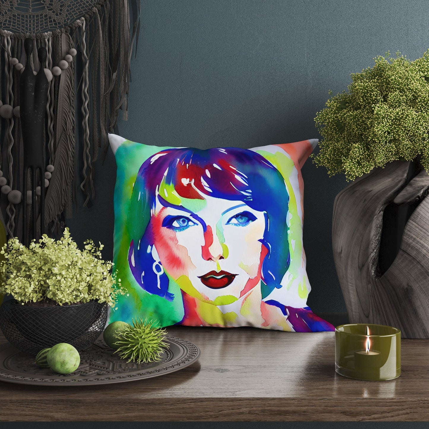 Taylor Swift Music Pillow Case, Abstract Pillow, Soft Pillow Cases, Contemporary Pillow, Square Pillow, Home Decor Pillow, Sofa Pillows