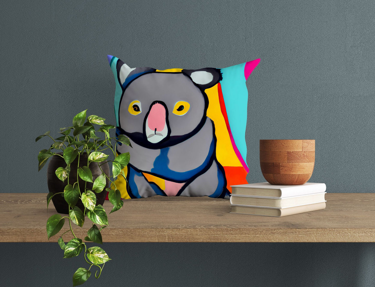Australian Wildlife Australian Wildlife Koala Decorative Pillow, Abstract Throw Pillow, Soft Pillow Cases, Home Decor Pillow, Holiday Gift