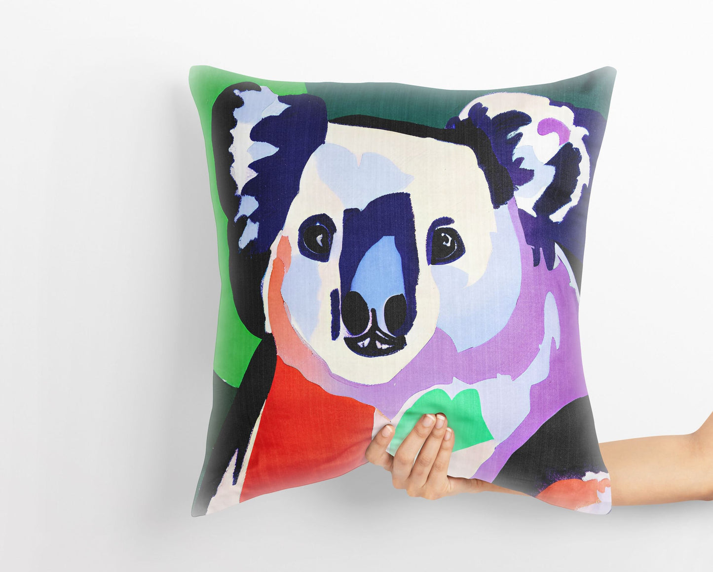 Australian Wildlife Australian Wildlife Koala Tapestry Pillows, Abstract Throw Pillow, Soft Pillow Cases, Nursery Pillows, Holiday Gift