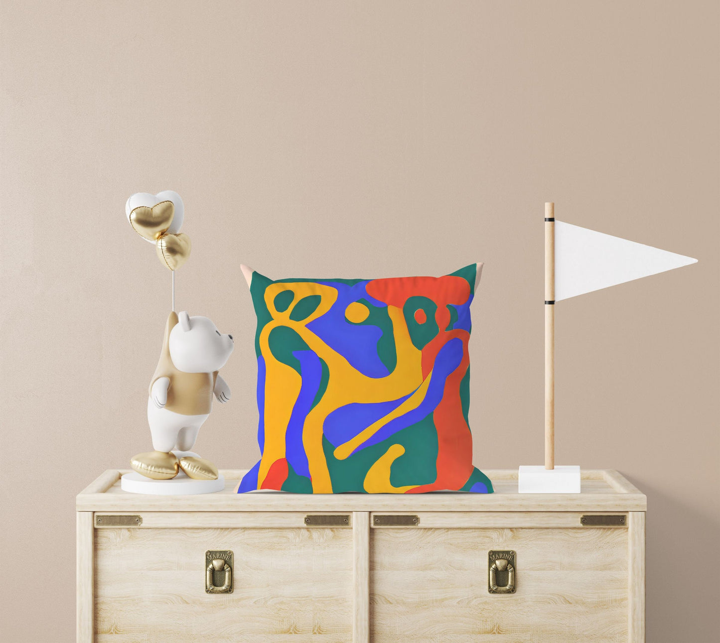 Abstract Throw Pillow, Throw Pillow Cover, Abstract Throw Pillow Cover, Artist Pillow, Colorful Pillow Case, Contemporary Pillow