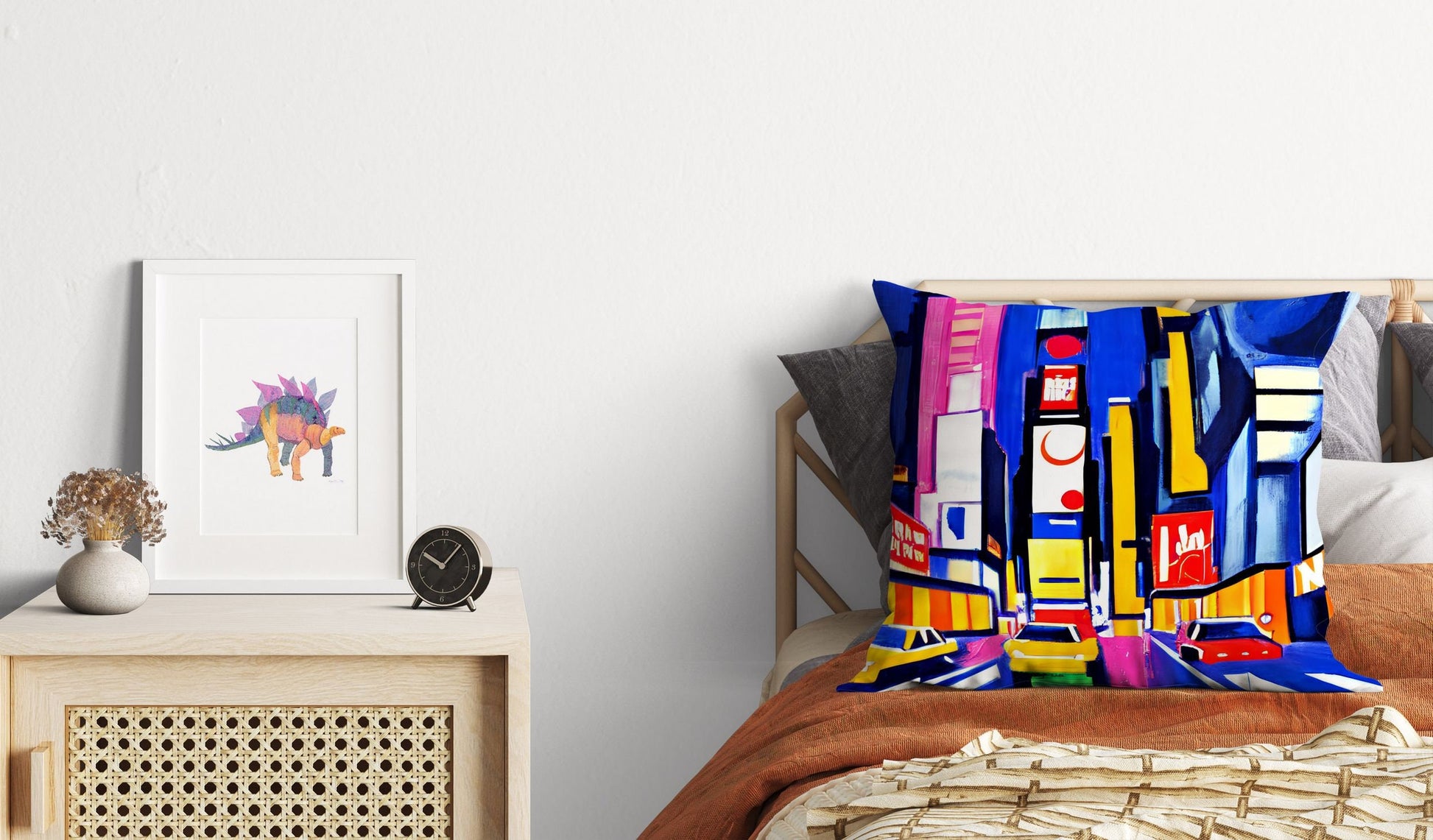 New York Times Square At Night, Throw Pillow Cover, Cat Pillow, Soft Pillow Cases, Colorful Pillow Case, Home And Living, Sofa Pillows