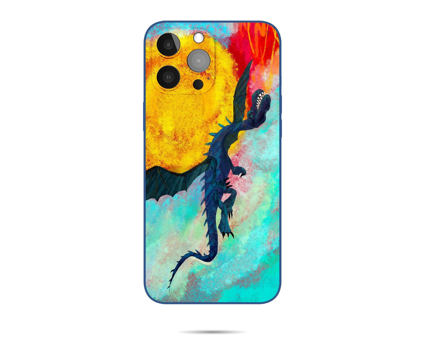Dragon Iphone 14 Pro Max Case, Iphone 11 Pro Case, Iphone Xs Max Case, Iphone 8 Plus Case Art, Vivid Colors, Designer Iphone 8 Plus Case