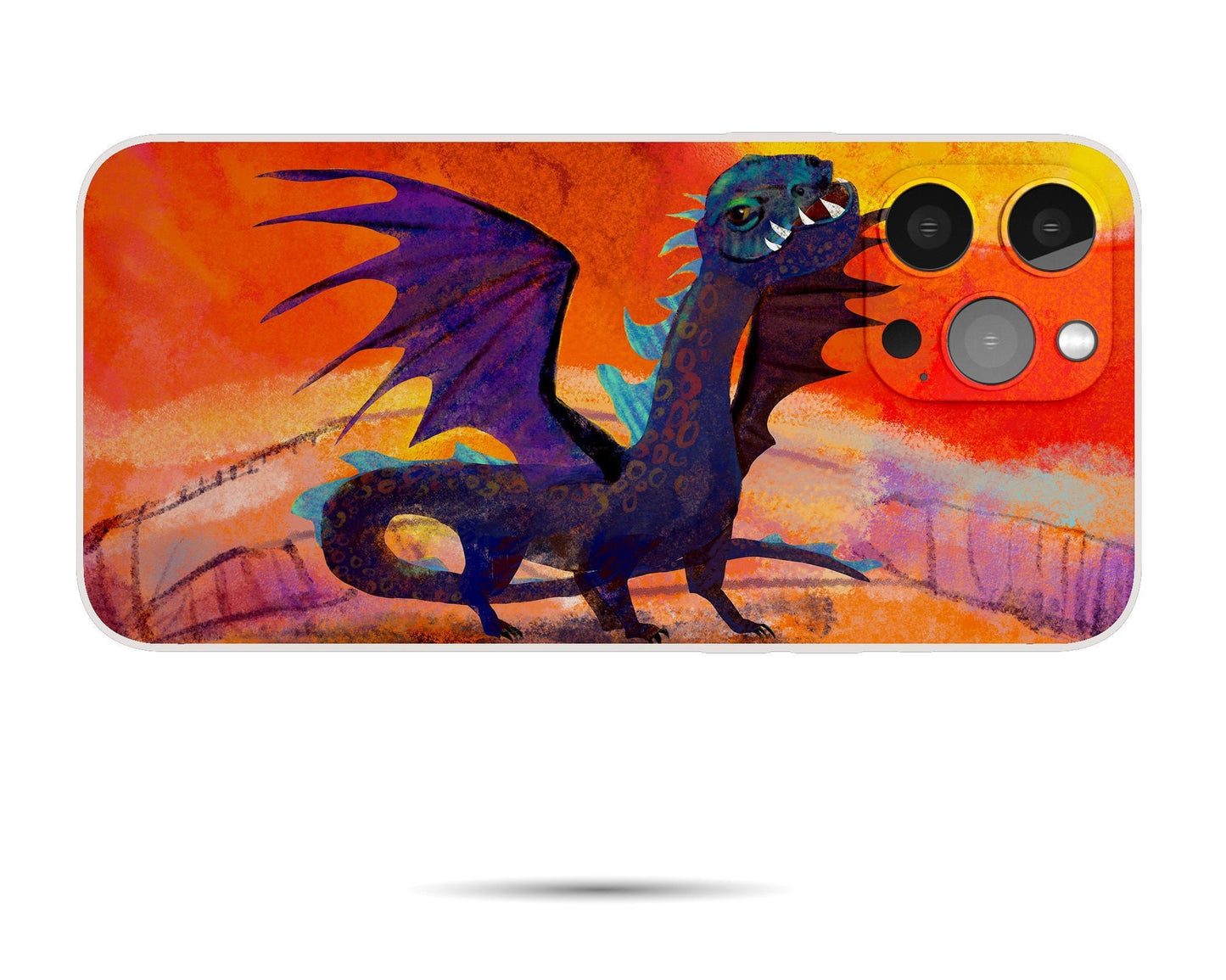 Dragon Iphone 14 Pro Case, Iphone 13 Pro Max, Iphone Se 2022 Case, Iphone 8 Plus Case Art, Aesthetic Iphone, Gift For Her, Silicone Case