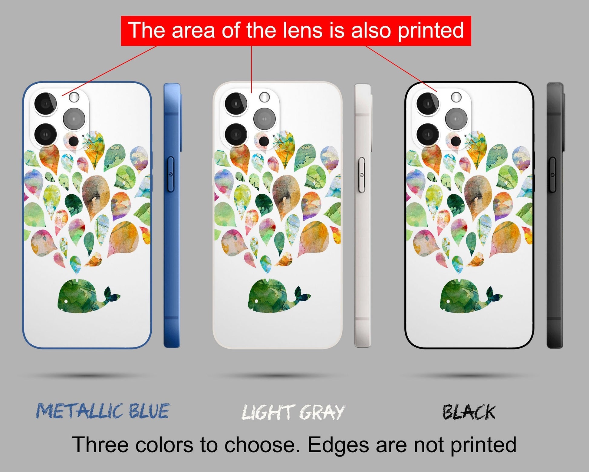 Water-Spraying Whale Abstract Iphone 14 Pro Max Case, Iphone 14 Pro Case, Iphone Xr, Aesthetic Iphone, Iphone Case Protective, Silicone Case