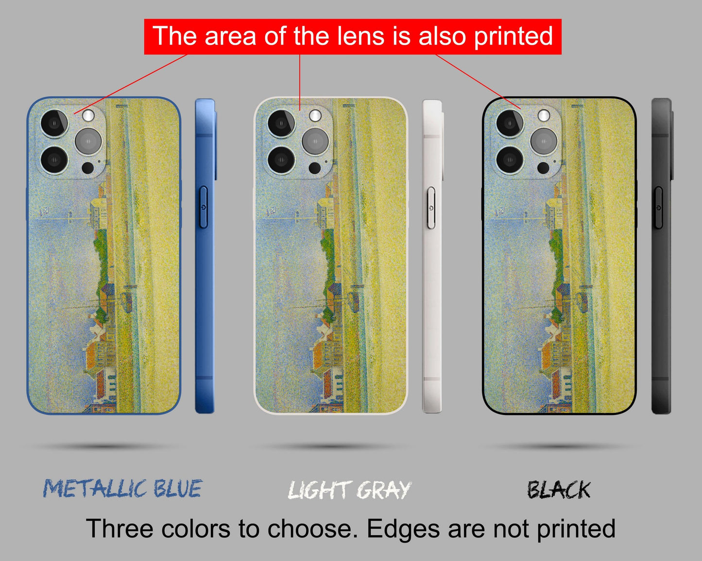 Iphone 14 Case Of Georges Seura Art Iphone Case, Iphone 11, Iphone Xr, Pointillism, Aesthetic Iphone, Gift For Her, Iphone Case Silicone