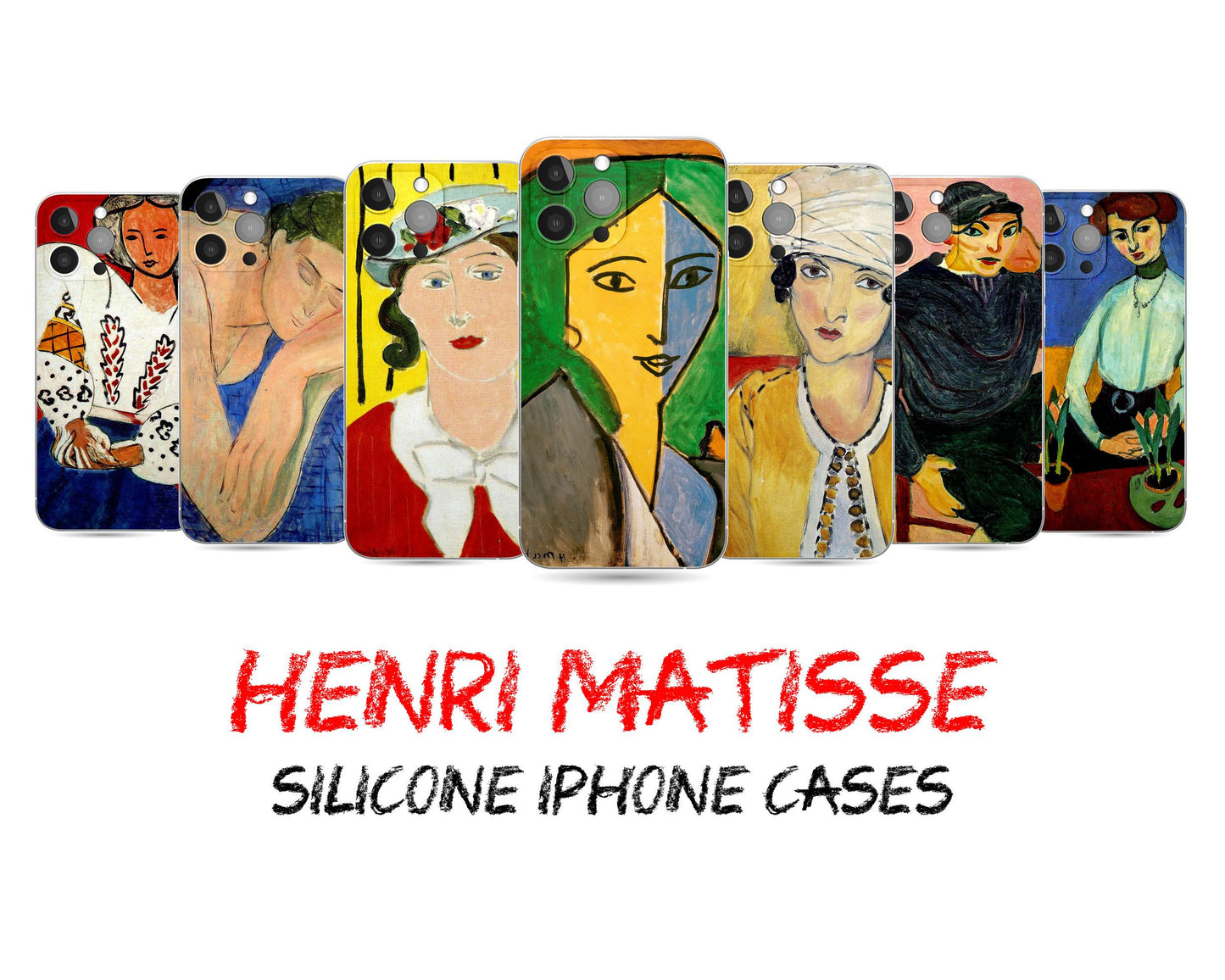 Henri Matisse Art Iphone 14 Case, Iphone Se 2020, Iphone 8 Plus Case Art, Aesthetic Iphone, Iphone Case Protective, Iphone Case Matte