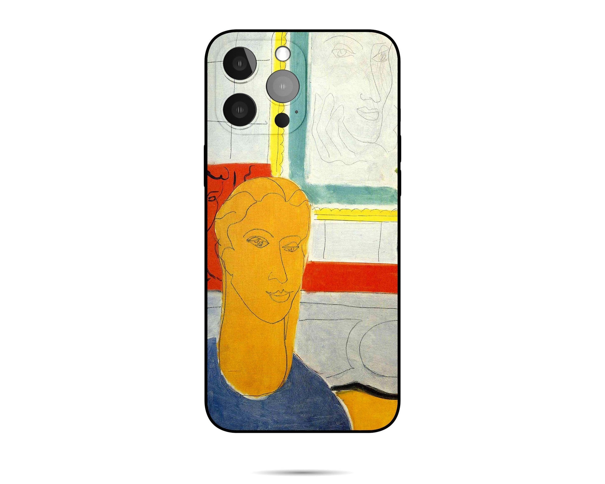 Henri Matisse Art Iphone 14 Case, Iphone 11 Pro Max, Iphone Se 2020 Case, Iphone 8 Plus Case Art, Vivid Colors, Birthday Gift, Silicone Case