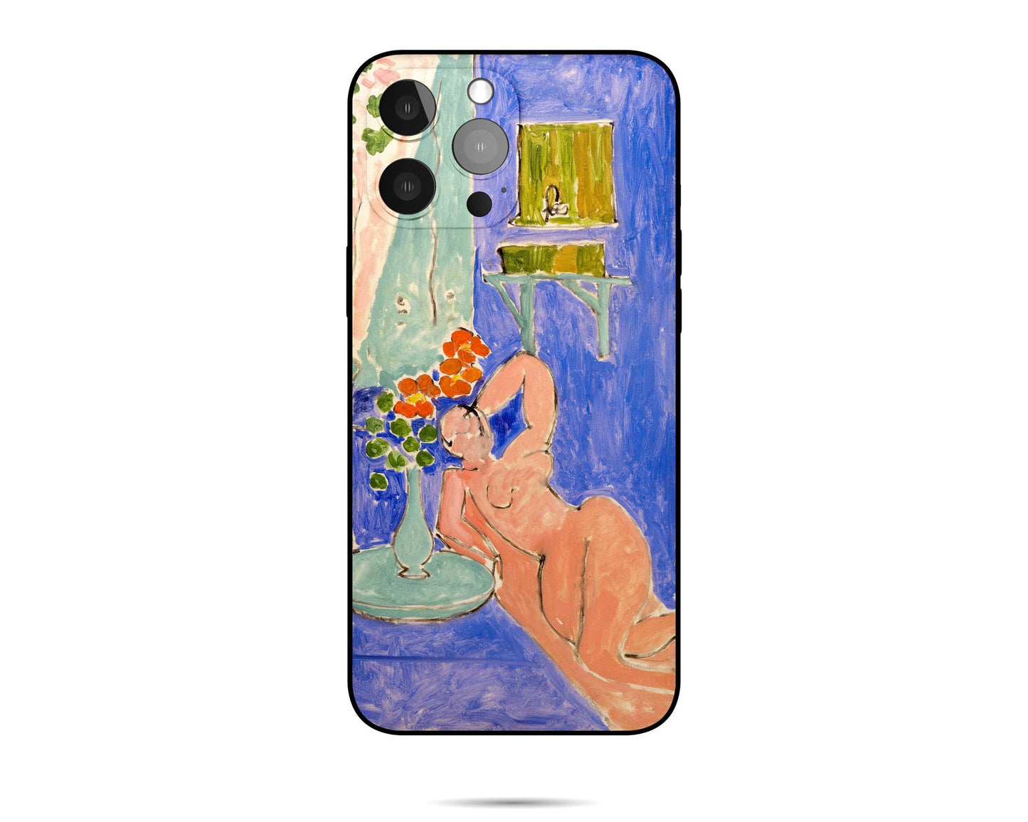 Henri Matisse Art Iphone 14 Pro Max Case, Iphone 13, Iphone X, Iphone 8 Plus Case Art, Aesthetic Phone Case, Birthday Gift, Silicone Case