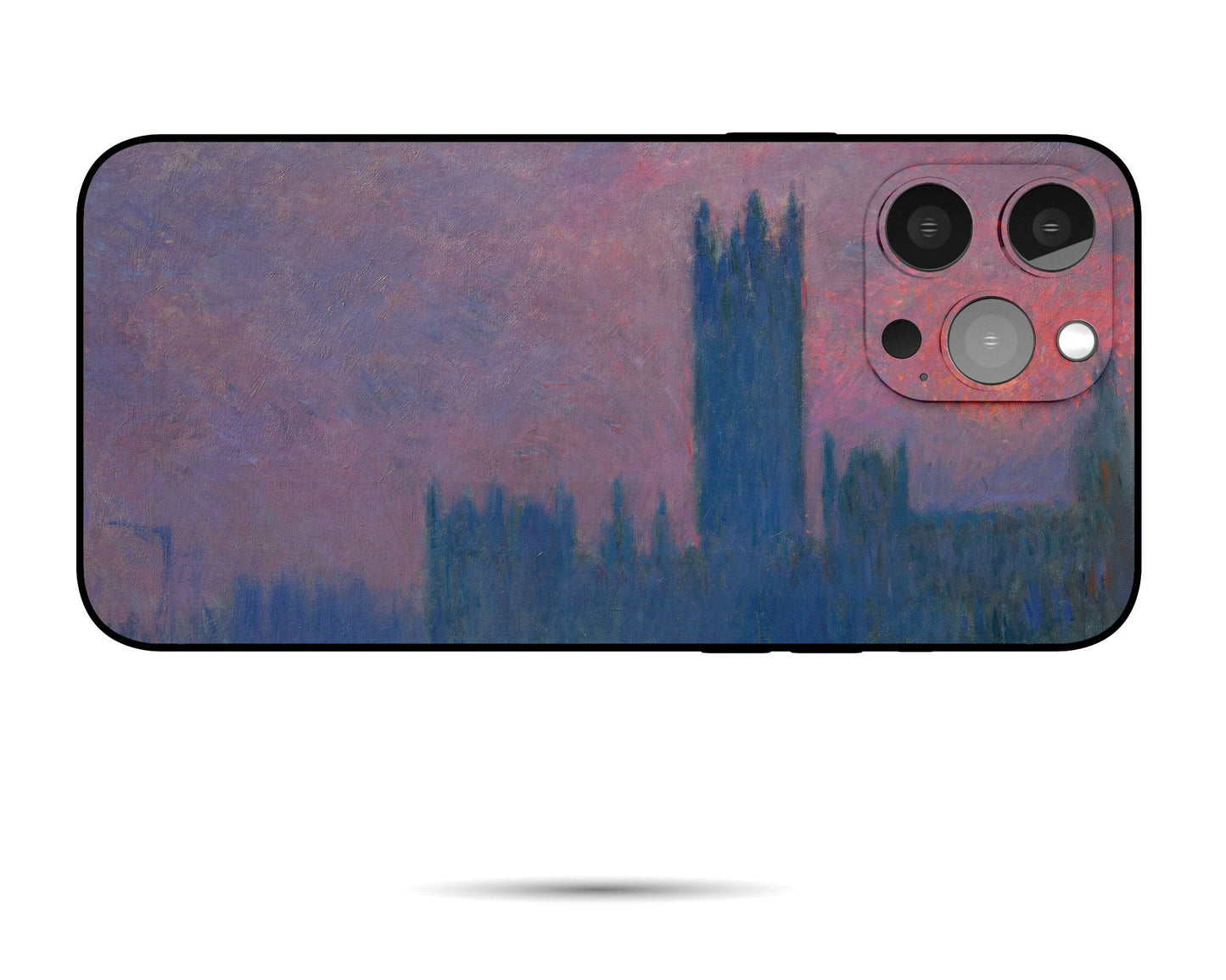 Claude Monet Houses Of Parliament Iphone 14 Plus Case, Apple iPhone Case, Iphone 14 Pro Max Case, Iphone Xs Case, Iphone 8 Plus Case Art