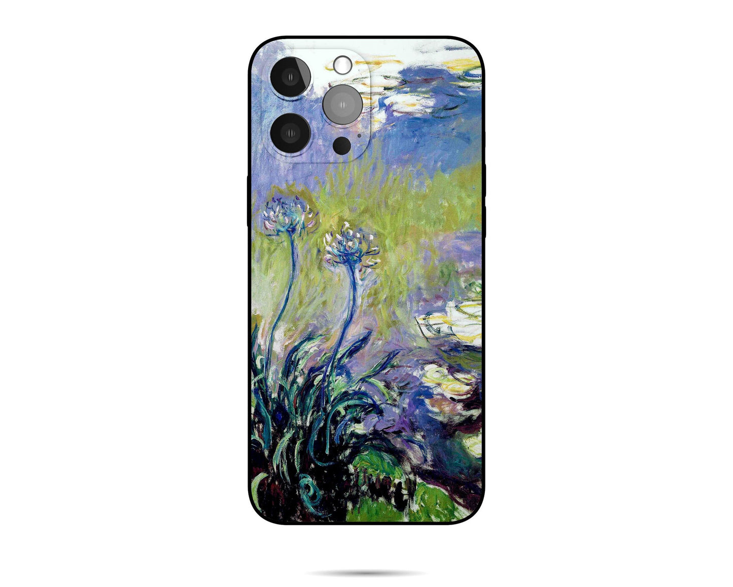 Claude Monet Waterlily Pond Iphone 14 Case, Iphone 14 Pro Case, Iphone Xr Case, Iphone 8 Plus Case Art, Gift For Her, Iphone Case Silicone