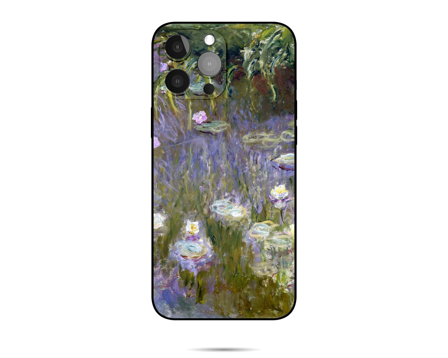 Claude Monet Waterlily Pond Iphone 14 Case, Iphone 14 Pro Case, Iphone Xr Case, Iphone 8 Plus Case Art, Gift For Her, Iphone Case Silicone