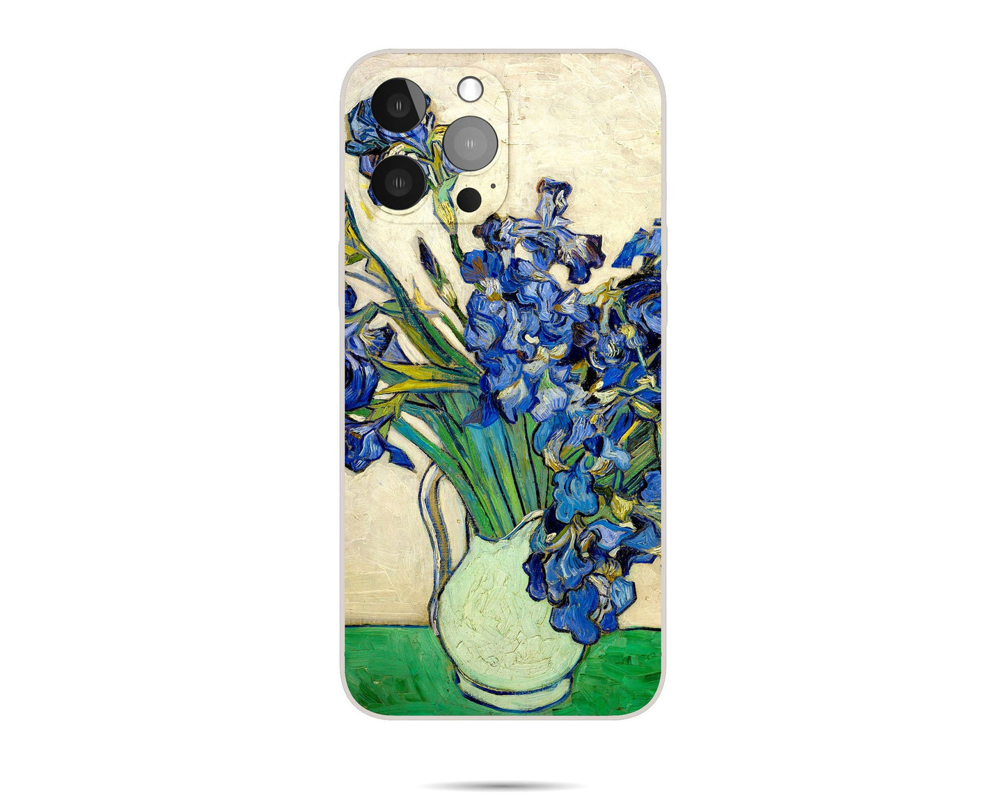 Vincent Van Gogh Irises Iphone Cover, Iphone 13, Iphone X Case, Iphone 8 Plus Case Art, Vivid Colors, Aesthetic Phone Case, Protective Case