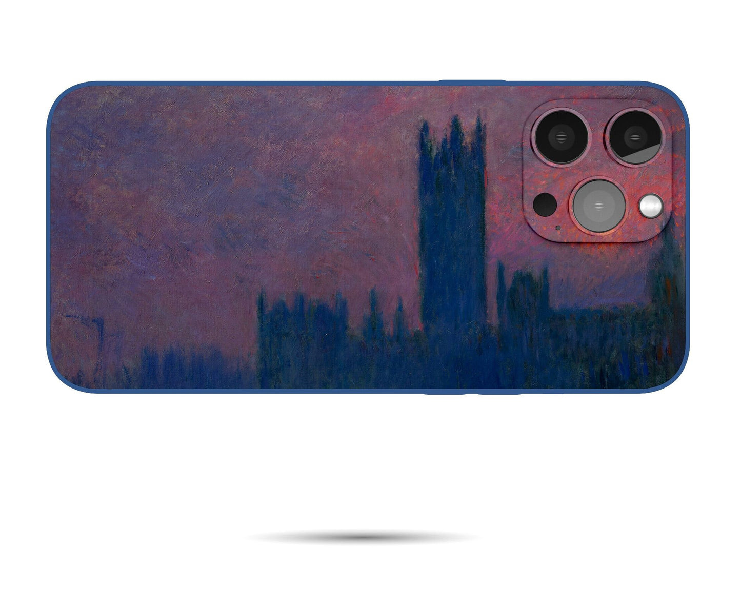 Claude Monet Painting Parliament Sunset Iphone Cover, Iphone 12 Pro Case, Iphone Xs Case, Iphone 8 Plus Case Art, Iphone Protective Case