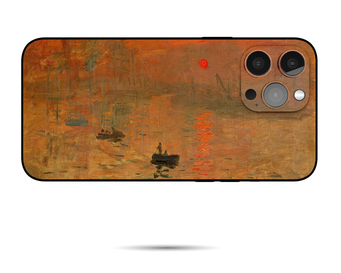 Claude Monet Famous Painting Impression Sunrise, Iphone Case, Iphone 12 Case, Iphone Xs Case, Iphone 8 Plus Case Art, Designer Iphone Case