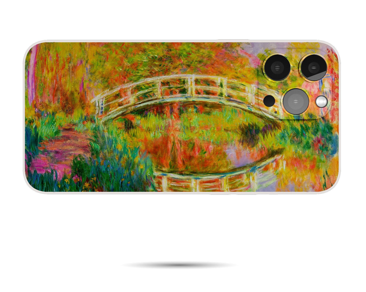 Claude Monet Art Japanese Bridge Giverny Iphone Cover, Iphone Xr, Designer Iphone 8 Plus Case, Iphone Case Protective, Iphone Case Matte