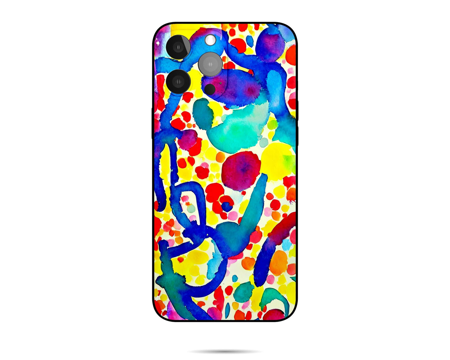 George Miller Original Art Abstract Watercolor Iphone Cover, Iphone Xr, Iphone 8 Plus Case Art, Iphone Protective Case, Silicone Case