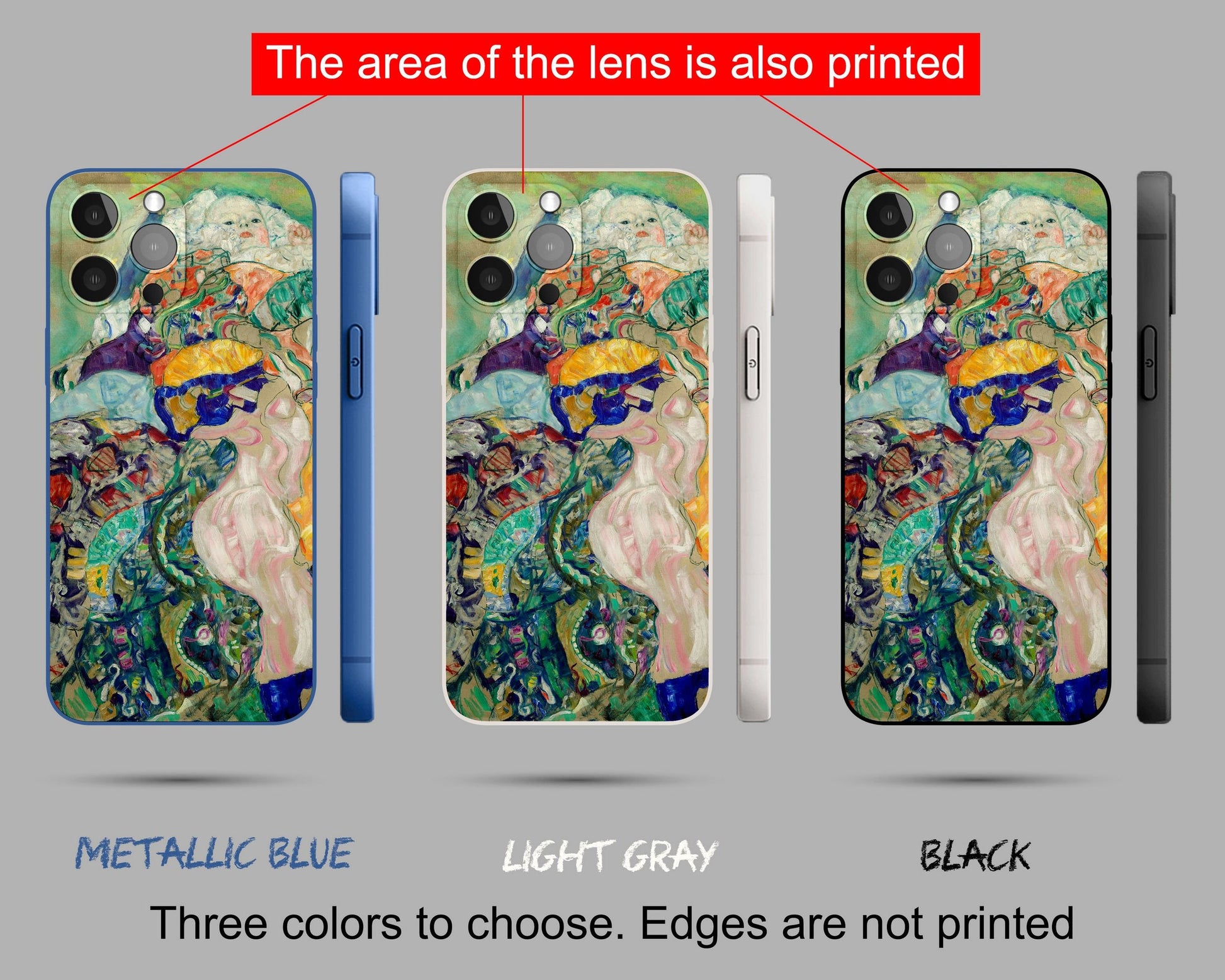 Gustav Klimt Famous Art Baby (Cradle) Iphone Case, Iphone 13 Pro Max, Iphone 7 Plus, Art Nouveau, Aesthetic Iphone, Birthday Gift